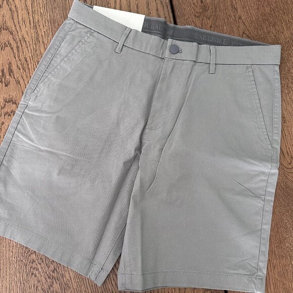 NWT! NEW! English Laundry Mens Midweight Flat Front Short -GREY US 32 - Picture 4 of 13